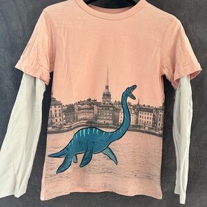 Tea Collection long sleeve layered tee Size 12